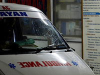 Family members of a deceased covid-19 patient broke the windshield of an ambulance as one of the private hospital was running out of oxygen,...