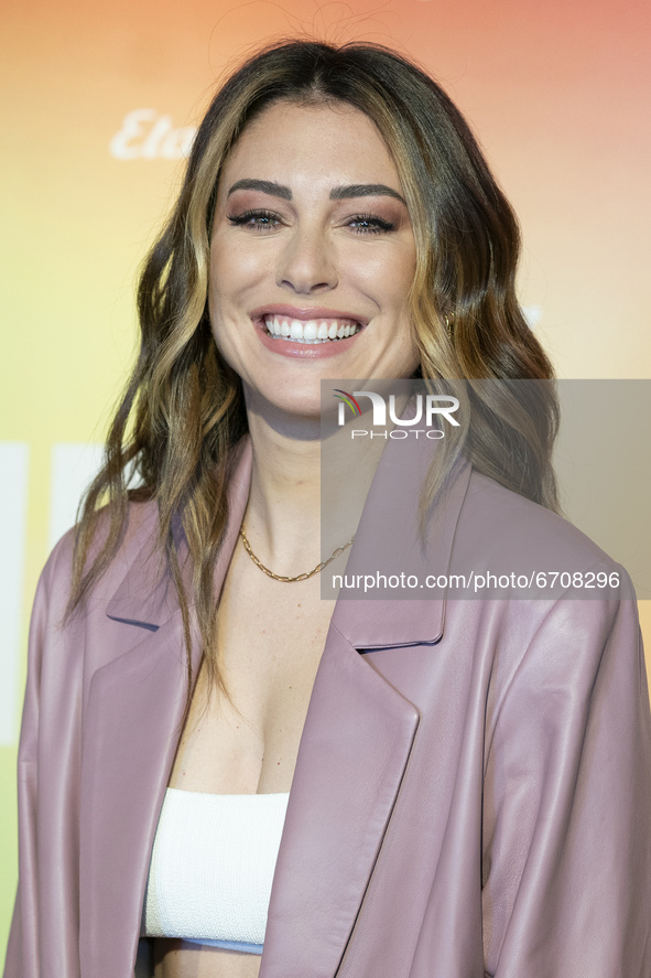 Blanca Suarez attends 'Etam Swimwear Collection 2021' presentation at Room Mate Macarena on May 12, 2021 in Madrid, Spain. 