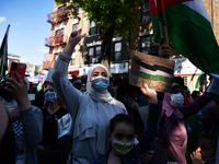 Thousands of Pro-Palestinian protesters took to the streets of Brooklyn, New York, in the middle of the ongoing conflict in Israel-Palestine...