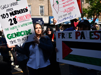 Thousands of Pro-Palestinian protesters took to the streets of Brooklyn, New York, in the middle of the ongoing conflict in Israel-Palestine...