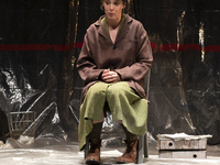Belen Cuesta during the performance of the play 