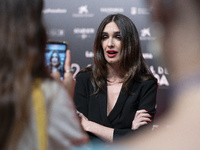 Paz Vega attends '24th Malaga Film Festival' photocall at Circulo de Bellas Artes on May 25, 2021 in Madrid, Spain.  (