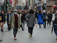 A crowded Grafton Street in Dublin city center.
The next stage of defrosting the Irish economy and easing restrictions will be split into a...