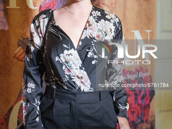 AMPARO ROCA attends the photocall of the show by the dancer María Juncal 