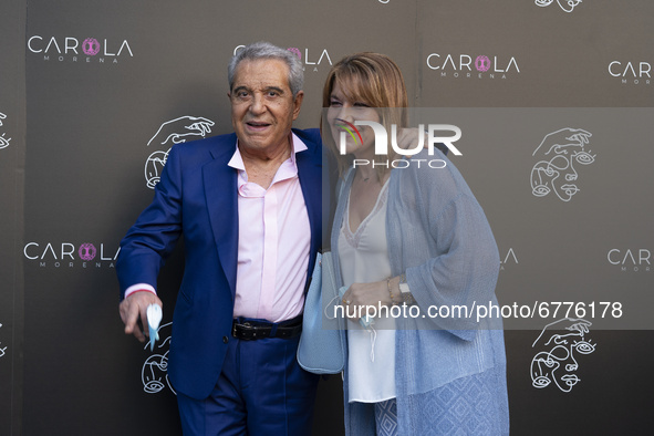 ANDRES PAJARES at photocall for presentation Gold Music Club in Principe Pio theater in Madrid, 03 June 2021 spain 