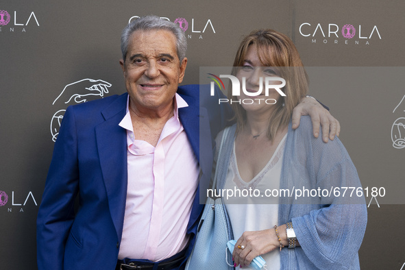 ANDRES PAJARES at photocall for presentation Gold Music Club in Principe Pio theater in Madrid, 03 June 2021 spain 