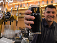 Filipe from BAH33 - The Authentic Gaucho BBQ Restaurant, holds a perfectly poured pint of Guinness.
Pubs and restaurants are set to open the...
