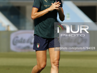 Barbara Bonansea during friendly match match between Italy v Holland Woman, in Ferrara, Italy on June 10, 2021.  (