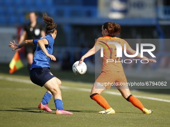 Renate Jansen during friendly match match between Italy v Holland Woman, in Ferrara, Italy on June 10, 2021.  (
