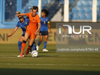 Jill Roord during friendly match match between Italy v Holland Woman, in Ferrara, Italy on June 10, 2021.  (