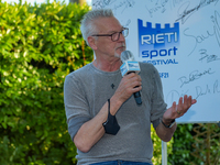 Stefano Tacconi  during the Padel Solidarity at the Rieti Sport Festival, in Rieti, Italy, on June 13, 2021. (