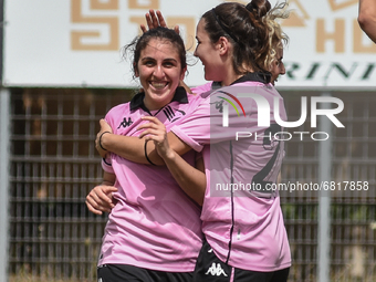 Diana Coco during the Serie C match between Palermo Women and Pescarai Femminile, at the Pasqaulino Stadium in Palermo. Italy, Sicily, Paler...