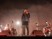 Vasco Brondi performs live for La Milanesiana at Castello Sforzesco on June 28, 2021 in Milan, Italy. (