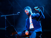 Vasco Brondi performs live for La Milanesiana at Castello Sforzesco on June 28, 2021 in Milan, Italy. (