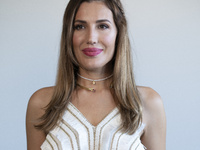Almudena Navalon presents her new jewelry collection 'Origen' at the Only You Atocha Hotel on July 05, 2021 in Madrid, Spain.  (