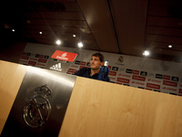 SPAIN, Madrid:Spanish goalkeeper Iker Casillas during the press conference his farewell of Real Madrid, at Santiago Bernabeu Stadium in Madr...