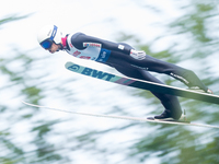 Maciej Kot (POL) during the Large Hill Competition of FIS Ski Jumping Summer Grand Prix In Wisla, Poland, on July 17, 2021. (