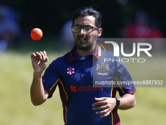 during    Dukes Essex T20 Competition - Final between Wanstead and Snaresbrook CC and Brentwood CC  at Toby Howe Cricket Club, Billericay on...