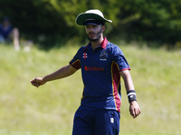 Eshub Kalley of Wanstead cc during Dukes Essex T20 Competition - Final between Wanstead and Snaresbrook CC and Brentwood CC  at Toby Howe Cr...