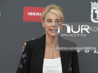 Actress Belen Rueda attends the 8th Platino Awards candidates lecture at the Cibeles Palace on July 19, 2021 in Madrid, Spain (