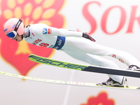 Jan Hoerl (AUT) during the FIS Ski Jumping Summer Grand Prix in Wisla, Poland, on July 18, 2021. (
