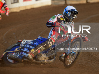  Brady Kurtz  in action  during the SGB Premiership match between Peterborough and Belle Vue Aces at East of England Showground, Peterboroug...