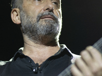 Singer Jorge Drexler  during a concert at festival Noches del Botanico, on 21 July, 2021 in Madrid, Spain (