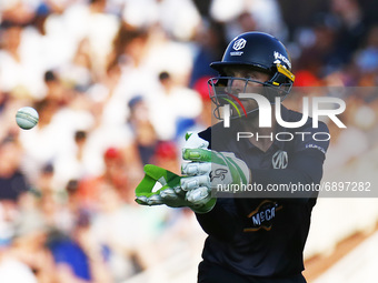 Jos Buttler of Manchester Originals during The Hundred between Oval Invincible Men and Manchester Originals Men at Kia Oval Stadium, in Lond...