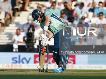 Sam Billings of Oval Invincibles during The Hundred between Oval Invincible Men and Manchester Originals Men at Kia Oval Stadium, in London,...