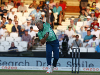 Sam Curran of Oval Invincibles during The Hundred between Oval Invincible Men and Manchester Originals Men at Kia Oval Stadium, in London, U...