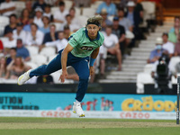 Tom Curran of Oval Invincibles during The Hundred between Oval Invincible Men and Manchester Originals Men at Kia Oval Stadium, in London, U...