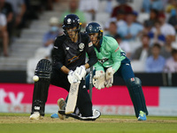 Calvin Harrison of Manchester Originals during The Hundred between Oval Invincible Men and Manchester Originals Men at Kia Oval Stadium, in...