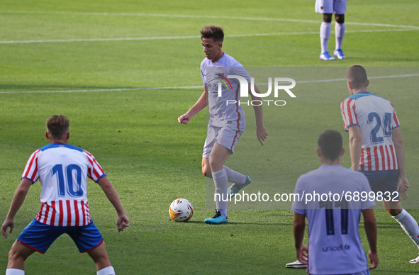 Nico Gonzalez during the friendly match between FC Barcelona and Girona FC, played at the Johan Cruyff Stadium on 24th July 2021, in Barcelo...