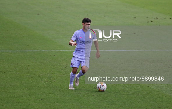 Yusuf Demir during the friendly match between FC Barcelona and Girona FC, played at the Johan Cruyff Stadium on 24th July 2021, in Barcelona...