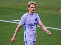 Frenkie de Jong during the friendly match between FC Barcelona and Girona FC, played at the Johan Cruyff Stadium on 24th July 2021, in Barce...