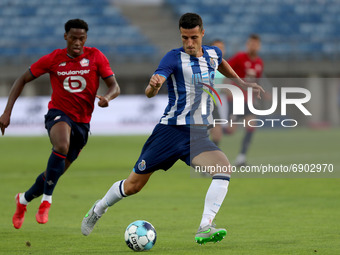 Ivan Marcano of FC Porto in action during the pre-season friendly football match between FC Porto and Lille OSC at the Algarve stadium in Lo...