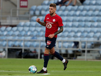 Miguel da Silva Rocha of Lille OSC in action during the pre-season friendly football match between FC Porto and Lille OSC at the Algarve sta...