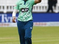 Shabnim Ismail of Oval Invincibles Women during The Hundred between London Spirit Women and Oval Invincible Women at Lord's Stadium , London...