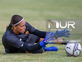Rachele Baldi of AS Roma  in action during the training session on Terminillo, Rieti, Italy, on July 26, 2021. Double training session both...