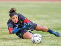 Rachele Baldi of AS Roma  in action during the training session on Terminillo, Rieti, Italy, on July 26, 2021. Double training session both...