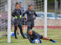 Rachele Baldi of AS Roma in action during the training session on Terminillo, Rieti, Italy, on July 26, 2021. Double training session both m...