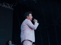 Rick Astley performs at Latitude Festival 2021, The UK's first major festival since the start of the Coronavirus Pandemic (