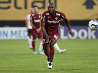 Mike Cestor, defender of CFR Cluj, in action during CFR Cluj vs  Lincoln Red Imps FC, UEFA Champions League, Dr. Constantin Radulescu Stadiu...