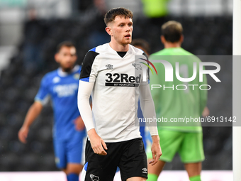 
Max Bird of Derby County during the Pre-season Friendly match between Derby County and Real Betis Balompi at the Pride Park, Derby on Wedne...