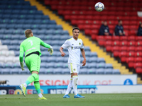 Rodrigo Moreno of Leeds United watches on during the Pre-season Friendly match between Blackburn Rovers and Leeds United at Ewood Park, Blac...
