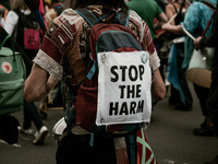 Extinction Rebellion, Stop Ecoside International, Amazon Rebellion and other organisations marched on Saturday 4th in London, UK, demanding...