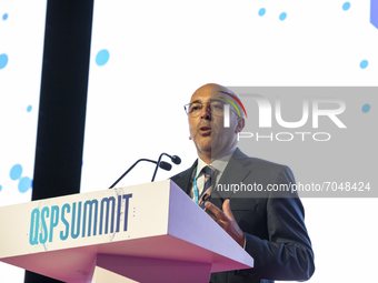 President of AEP Luis Miguel Ribeiro at  first day of the QSP Summit event, the most relevant Management and Marketing Conference in Europe,...