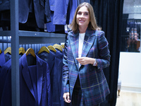 Lourdes Montes presents the women's fashion collection of the firm Silbon, on 10 September, 2021 in Madrid, Spain. (