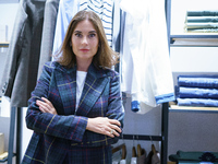 Lourdes Montes presents the women's fashion collection of the firm Silbon, on 10 September, 2021 in Madrid, Spain. (