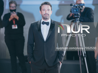 Ben Affleck attends the red carpet of the movie 